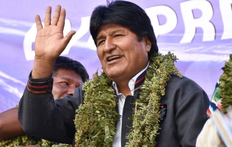 Evo Morales, a former leader of a coca-growers’ union, has won three elections fairly and by large margins. He hopes to win a fourth in October