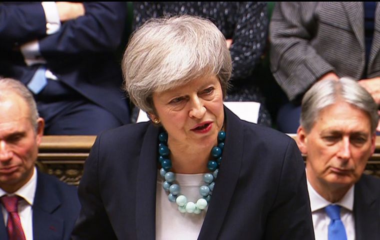 The prime minister will address the Commons on Monday afternoon, setting out how she intends to proceed with the Brexit withdrawal agreement