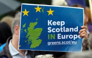 “Of course I'll also remind her that Scotland didn't vote to leave the EU, we voted to remain” underlined Nicola Sturgeon