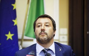 “It is time to oppose the Franco-German axis with an Italian-Polish axis,” said Italy's right-wing Interior Minister Matteo Salvini on a visit to Poland