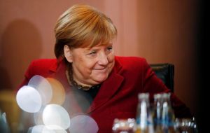 Europe lands on Davos with German Chancellor Angela Merkel making her traditional visit to the forum to promote the continent's leading economy