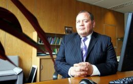 Falklands Chief Executive Barry Rowland