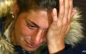 Speaking through an interpreter, Sala's sister Romina said “I'm still in shock. We know Emiliano and the pilot are still alive. We want to go and search for them”(AFP)