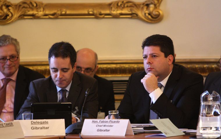 Chief Minister Fabian Picardo and Deputy Chief Minister Dr Joseph Garcia took advantage of their visit to London to meet opinion-formers on the Remain and the Leave sides of the argument