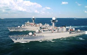 Corvettes, Po Hang Class are also being decommissioned
