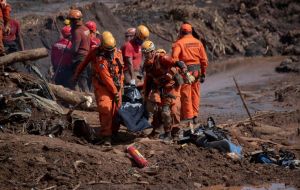 Rescuers are continuing to search for survivors in Brumadinho. Nearly 300 people are still missing and there is little hope they will be found alive