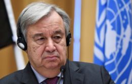 The talks with Guterres at the United Nations came five days after Venezuelan Opposition Leader Juan Guaido declared himself interim president