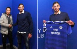 Cardiff had signed Sala for a club record of £15m and he was due to start training last month 