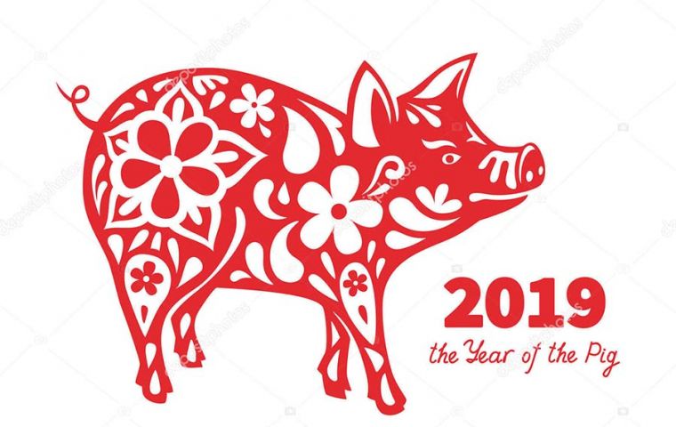  The Chinese zodiac gives each year an animal sign and 2019 is the Year of the Pig. For Chinese people, years begin at Chinese New Year, rather than January 1! 