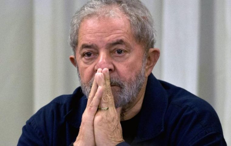 Lula, 73, was found guilty of accepting renovation work by construction companies on a farmhouse in exchange for ensuring contracts with the state-run Petrobras