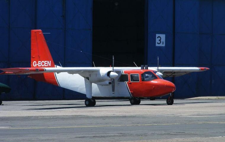 The aircraft G-BCEN cannot enter service until FIGAS receives the Continued Airworthiness documentation that allows an aircraft to fly legally