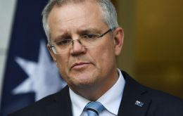 Prime Minister Scott Morrison hailed the “very audacious plan” at a ceremony in Canberra as “part of Australia's biggest ever peace-time investment in defense”