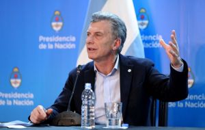 The focus on crime comes as her boss, President Mauricio Macri, prepares for national elections in October