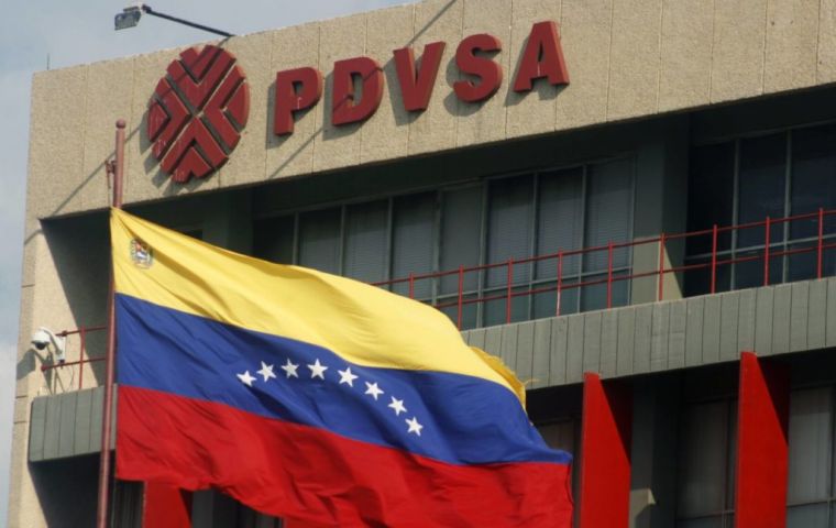 PDVSA branded the story “fake news” on its Twitter account – in red capital letters, adding the caption