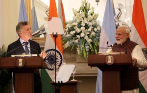 Calling Argentina a powerhouse of Agriculture, Modi said, and India sees the country as a partner for food security.