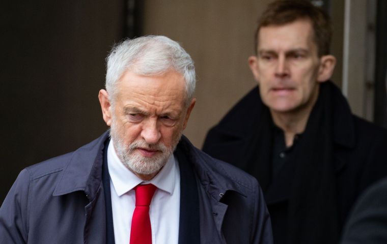 Labour leader Jeremy Corbyn said he was “disappointed” the MPs had left the party.