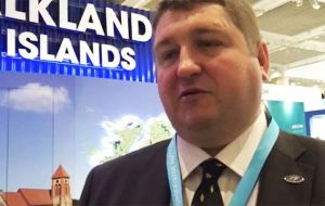 FIG Chair MLA Mark Pollard said the Falklands Government is in the process of studying the contents, and will provide a response in due course