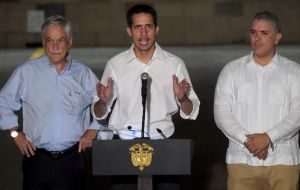 Guaido will attend this Monday a meeting of the Lima Group, despite being under a travel ban imposed by Maduro. Vice-President Mike Pence will represent US