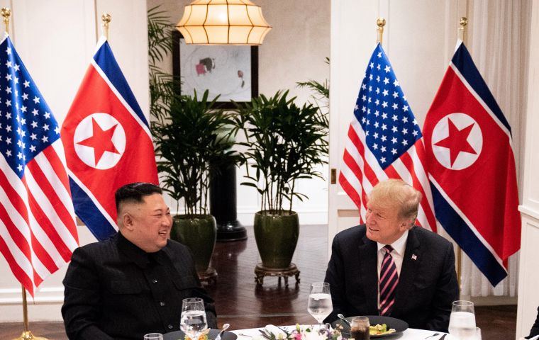 Sitting beside Kim on Thursday morning, Trump said the pair had enjoyed very good discussions and “importantly, I think the relationship is, just very strong.”