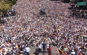 Guaido announced a new protest march for Saturday: “All of Venezuela will return to the streets. We will not rest one second until freedom is achieved” 