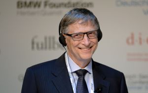 Bill Gates, 63, has seen his wealth grow to US$96.5 billion, up from US$90 billion last year, said Forbes.