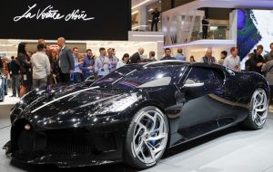 Bugatti president Stephan Winkelmann said the La Voiture Noire - The Black Car - combined “extraordinary technology, aesthetics and extreme luxury”.