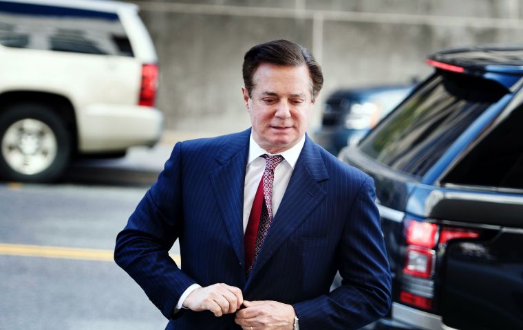 Manafort asked Ellis for mercy and thanked him for conducting a fair trial. He talked about how the case has been difficult for him and his family