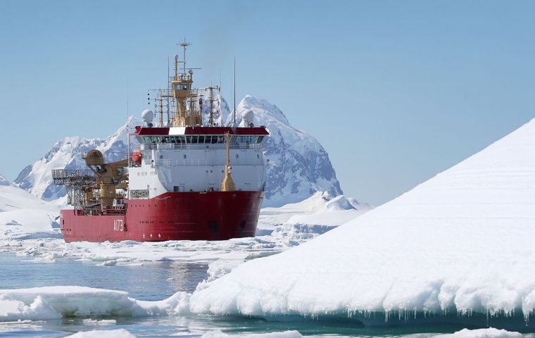 The Ice patrol was making for the sunken volcano on Deception Island after helping BAS scientists conduct geological work around the South Shetland Islands. (Referencial image) 