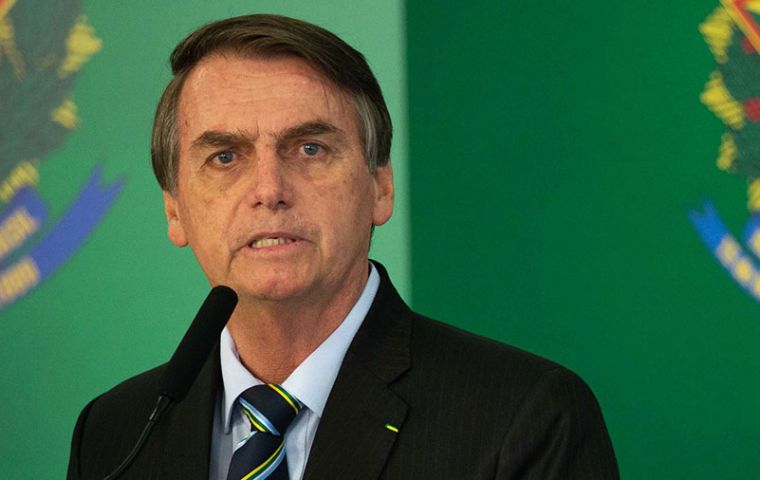 “Democracy and liberty only exist when your armed forces want them to,” said Bolsonaro, himself a former army captain.