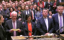 On Tuesday MPs voted down the prime minister's deal by 149 - a smaller margin than when they rejected it in January. (Pic BBC)