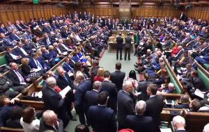 Most Conservative MPs voted against delaying Brexit, including 7 cabinet members Mrs. May had to rely on Labour and other opposition votes to get it through