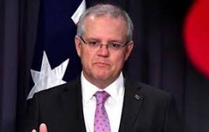 Australian Prime Minister Scott Morrison described one alleged gunman, who had Australian citizenship, as an “extremist, right-wing” terrorist.