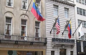 Of 55 staff members, 12 decided to remain in the US and support Guaido, Vecchio said on Monday. He added that his staff would work out of the attaché building 