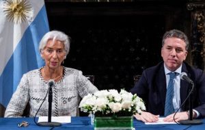  This means Argentina would have access to about US$10.87 billion (equivalent to SDR 7.8 billion) . The Executive Board’s review is expected in the coming weeks.