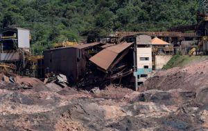 The company's iron ore production is expected to be 82.8 million tons, or 21% lower than was planned for the year due to the restrictions on its Brazil operations