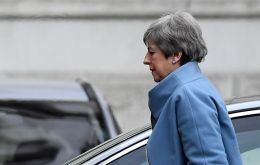 Mrs May still hopes to ultimately get it in front of MPs for a third go, but says even if that happens and they vote in favor of it, the UK will need a short extension