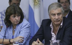 A Fisheries Control Board was agreed between Security minister Patricia Bullrich, Defense minister Oscar Aguad and Fisheries Under Secretary Juan Bosch