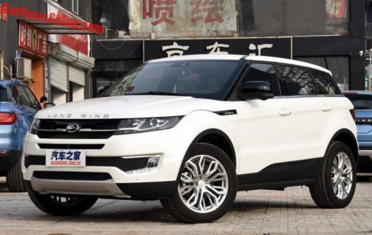 Land Rover sued Jiangling Motor Corporation over its Landwind X7 sport utility vehicle, which has an extremely similar resemblance to the Range Rover Evoque