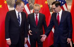 Mnuchin and US Trade Representative Robert Lighthizer were in Beijing for the first face-to-face meetings between the two sides in weeks