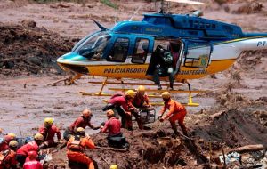 A dam owned by Vale collapsed on Jan. 25, killing at least 217 people and leaving 84 missing in Minas Gerais state