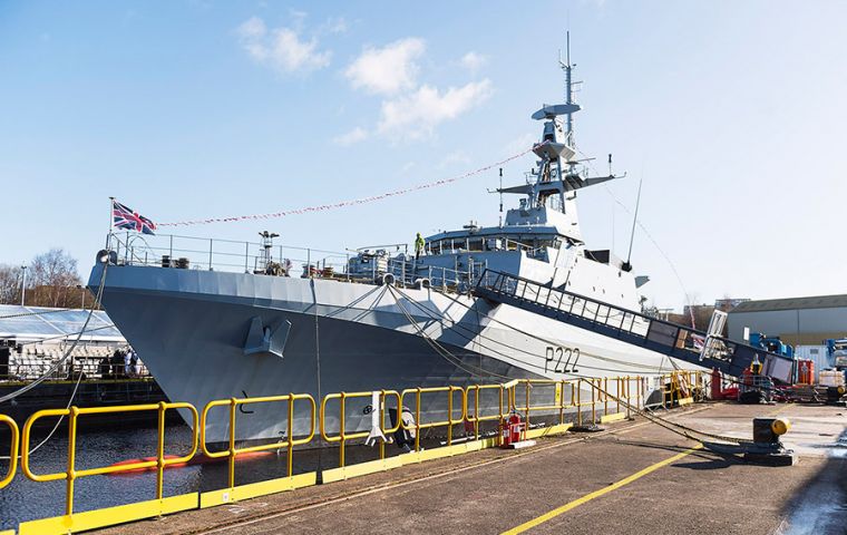 HMS Clyde will be replaced by a new Batch 2 River class vessel, HMS Forth.