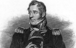 The adventurous and mischievous Royal Navy Officer Admiral Sir Thomas Cochrane, after falling out with the Admiralty, founded the Chilean Navy 