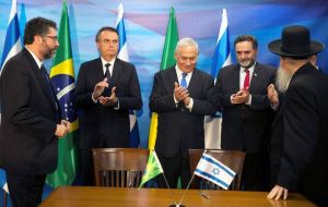 Bolsonaro has expressed his strong support for Israel and spoken of being moved by a Christian pilgrimage to the Jordan River he undertook a couple of years ago.