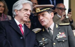 President Vazquez will have three different Army chiefs in less than a month 