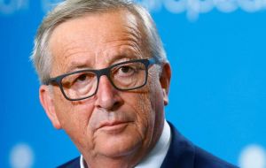 “With our British friends we have had a lot of patience, but even patience is running out,” European Commission chief Jean-Claude Juncker said