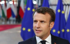 Macron was the strongest voice opposing a long extension, but most leaders backed it and he had to settle for a promise that the delay will be reviewed on Jun 21