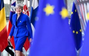 Prime Minister Theresa May said that Britain might still manage to execute an orderly departure from the European Union by May 22. 