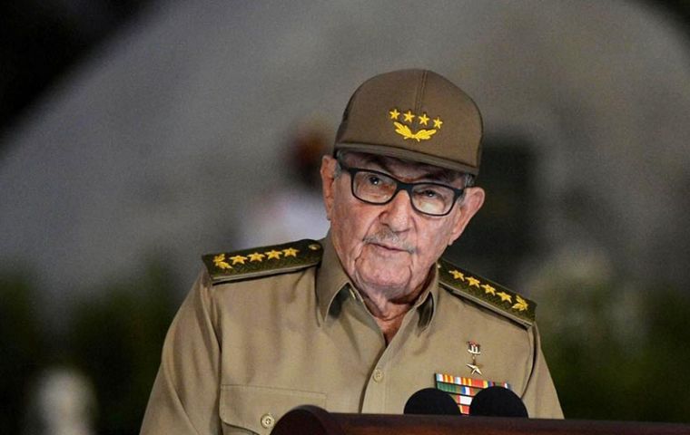 “We will never abandon our duty of acting in solidarity with Venezuela,” Castro said. “We reject strongly all types of blackmail.”
