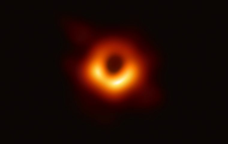 Black holes are notoriously hard to see. Their gravity is so extreme that nothing, not even light, can escape across the boundary at a black hole's edge