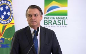 “Let's use the riches that God gave us for the well-being of our population,” Bolsonaro said at a televised event in Amapá state, home to part of the reserve.
